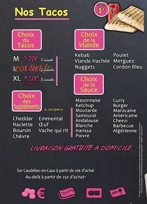 O'Delicie — carte page 2