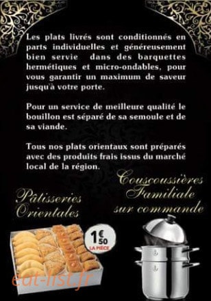 Allo Couscous — carte page 3