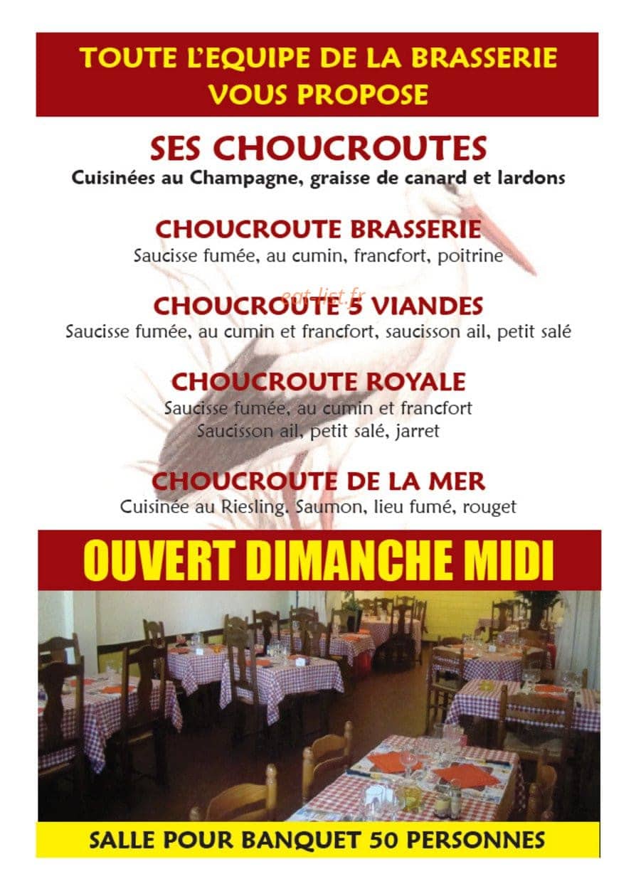 Brasserie alsacienne — carte page 5