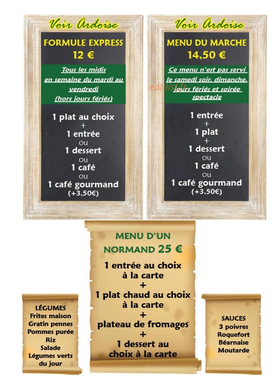 Brasserie alsacienne — carte page 3