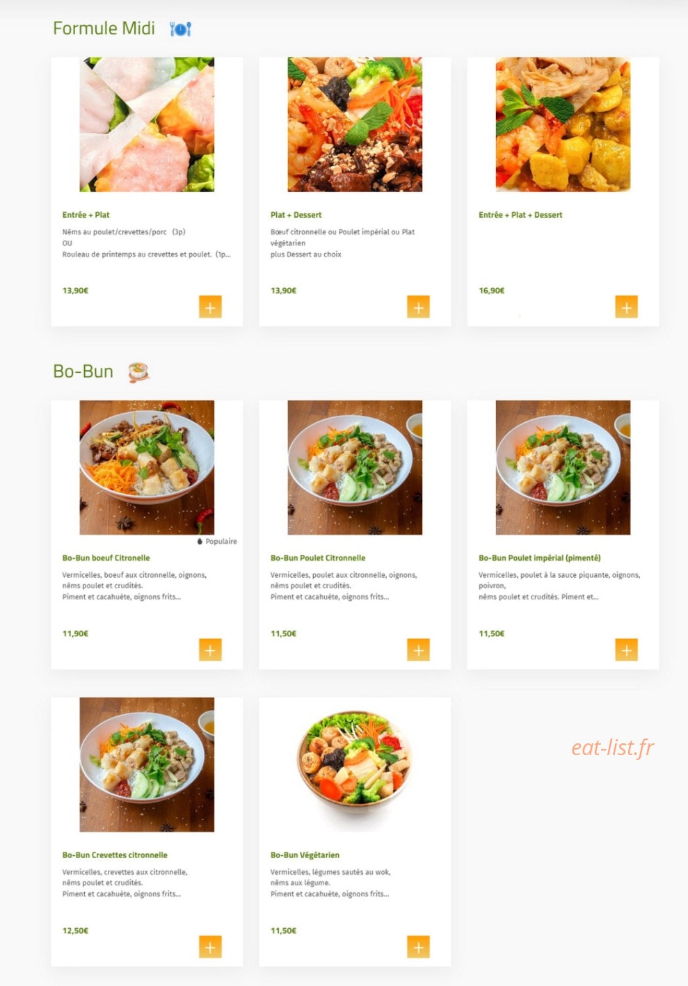 Daxing bar — carte page 5