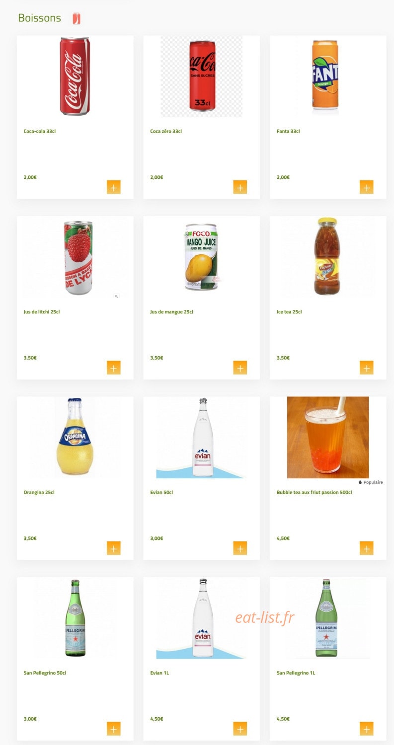 Daxing bar — carte page 6