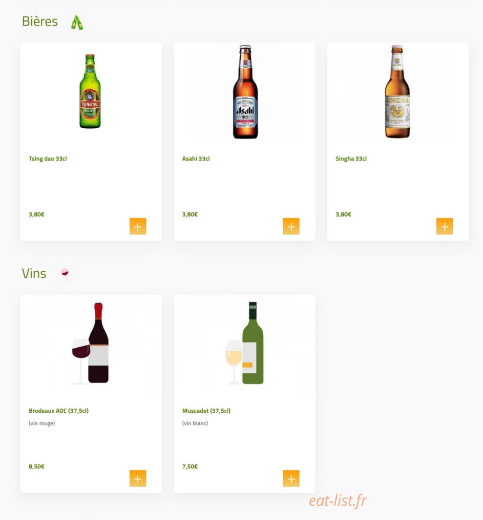 Daxing bar — carte page 7