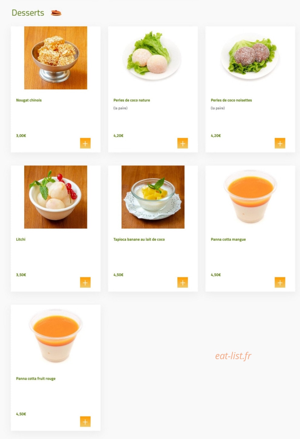 Daxing bar — carte page 4