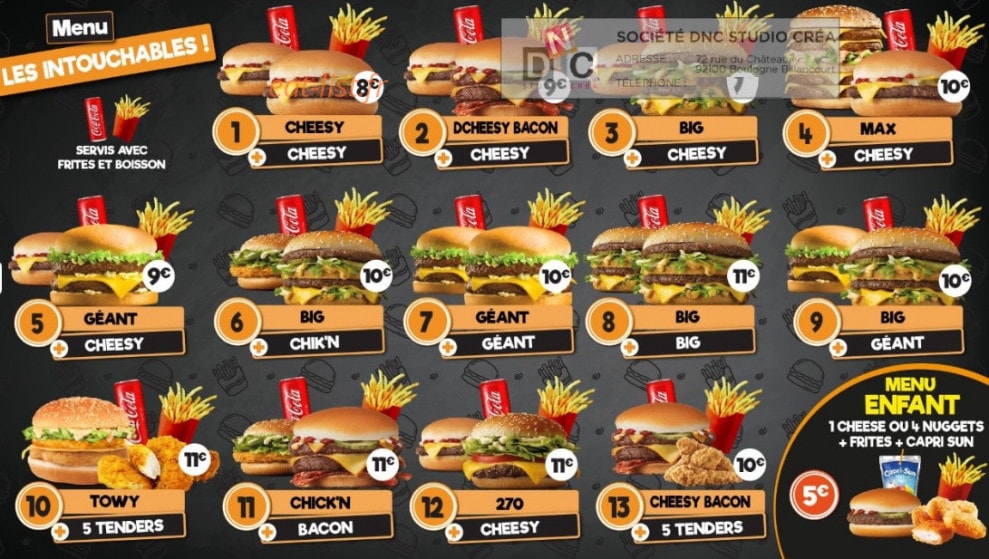 Food 76 — carte page 5