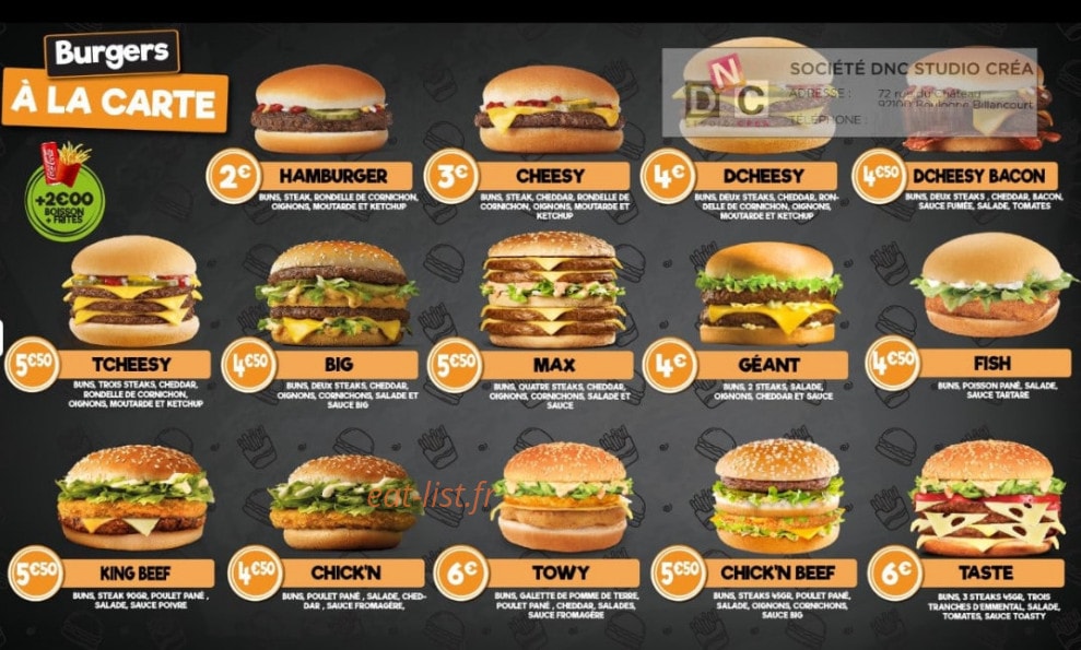 Food 76 — carte page 4