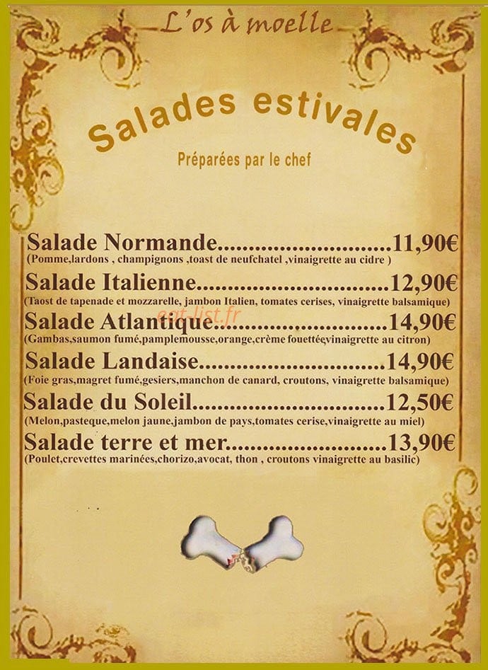 L'Os à Moelle — carte page 3