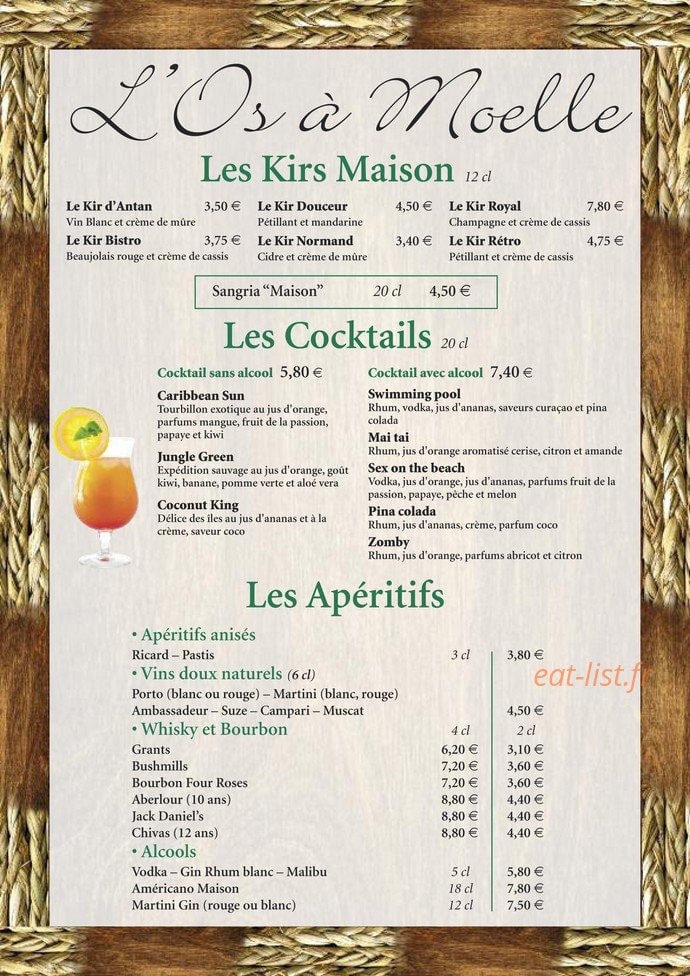 L'Os à Moelle — carte page 6