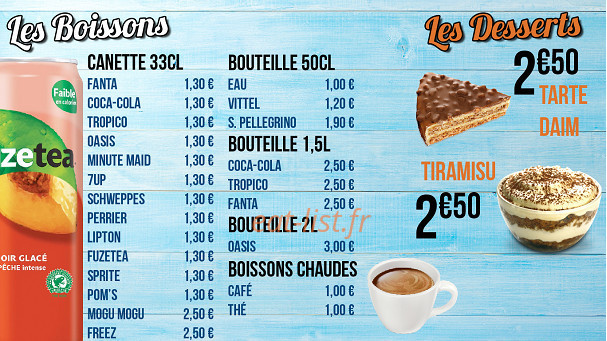 Le 47 Burger — carte page 5