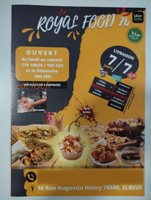 Royal-fast-food.com — carte page 1
