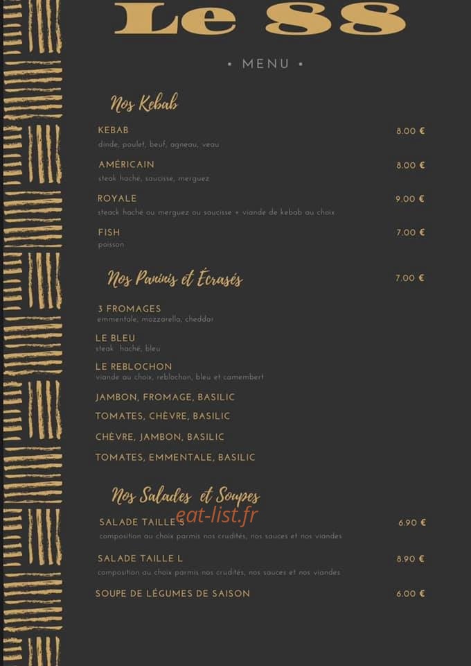 Le 88 — carte page 1