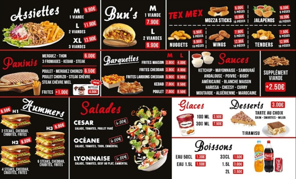 Aux P'tits Creux — carte page 3