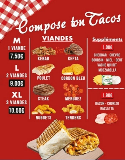 Aux P'tits Creux — carte page 2
