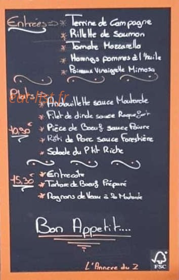 L'Annexe du Z — carte page 1