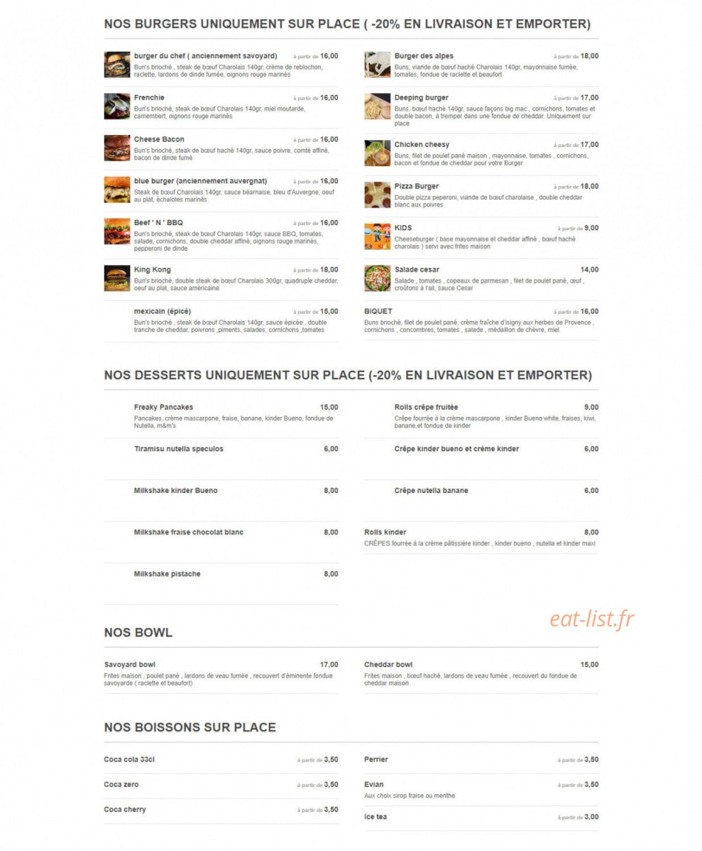 La Petite Adresse — carte page 1