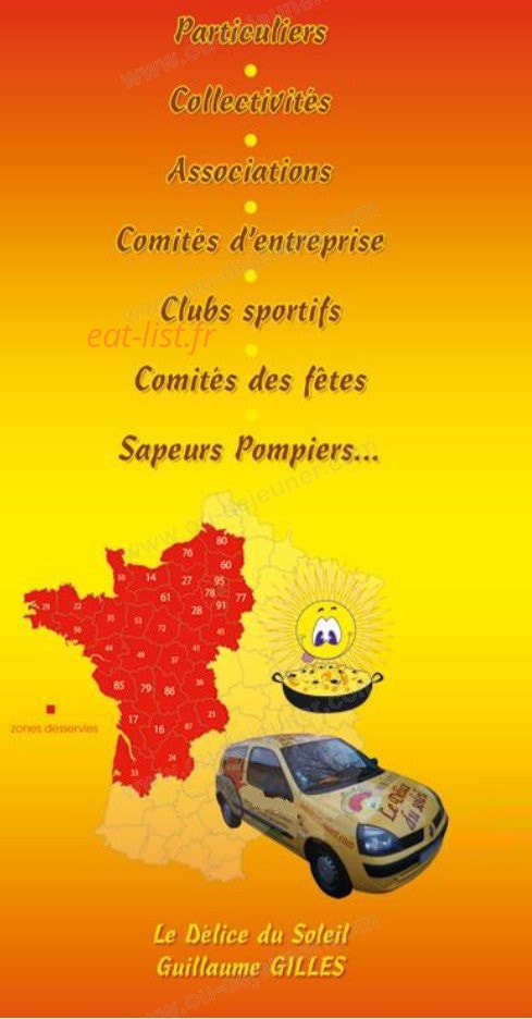 Le Délice du Soleil — carte page 6