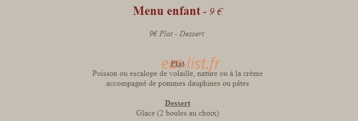 Le Bellevue — carte page 2