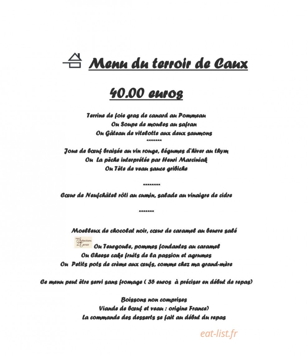 Le Relais des Dalles — carte page 3