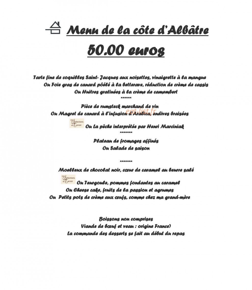 Le Relais des Dalles — carte page 2