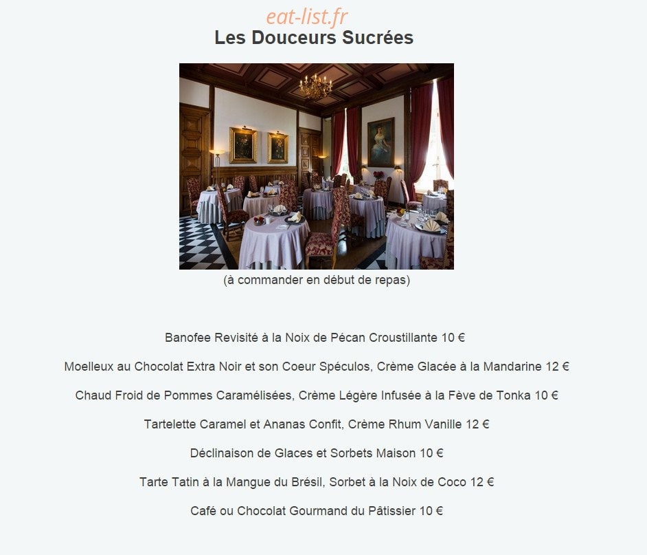 Les 3 Roses — carte page 13