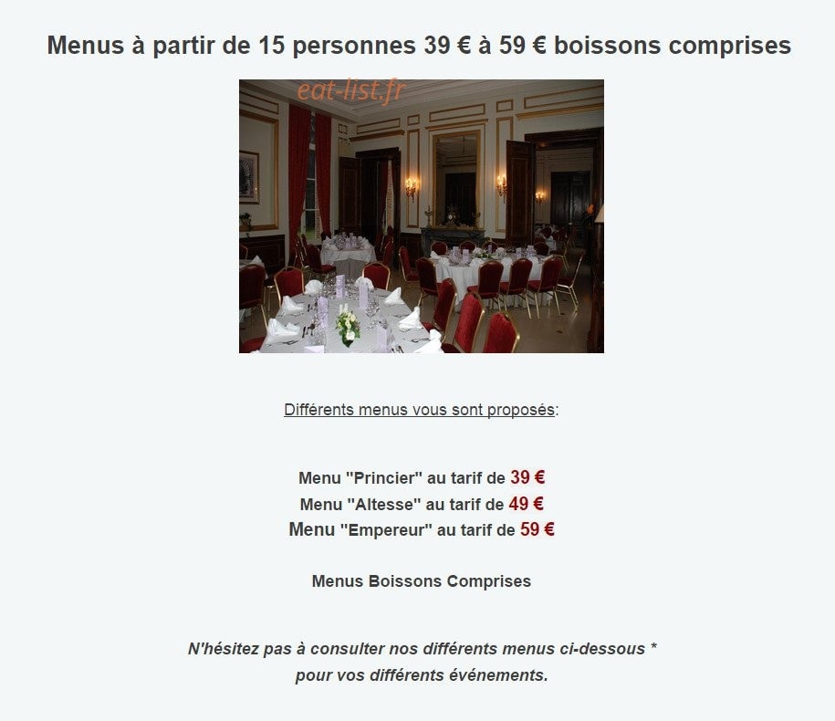 Les 3 Roses — carte page 4
