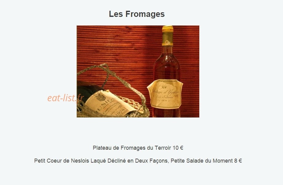Les 3 Roses — carte page 12