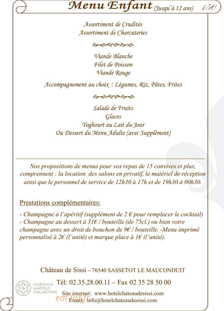 Les 3 Roses — carte page 7