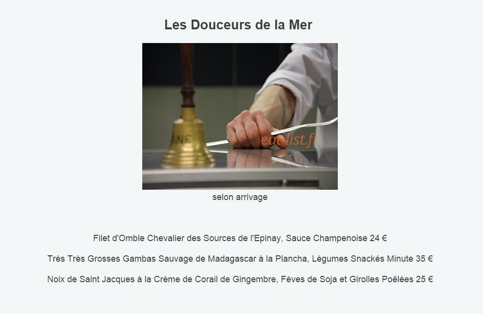 Les 3 Roses — carte page 10