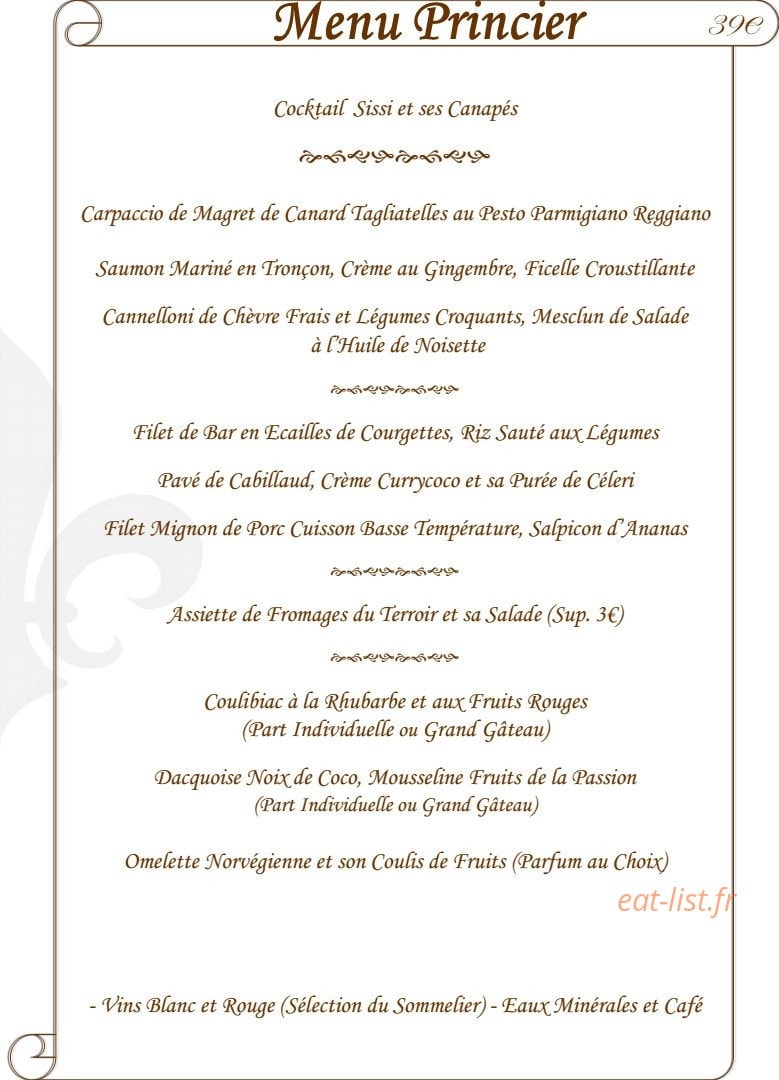 Les 3 Roses — carte page 8
