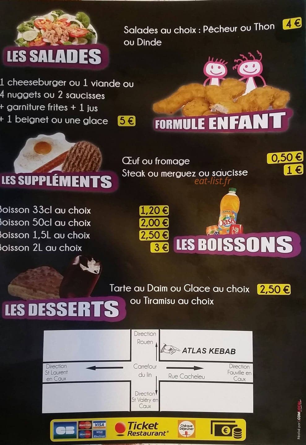 Atlas Kebab — carte page 4