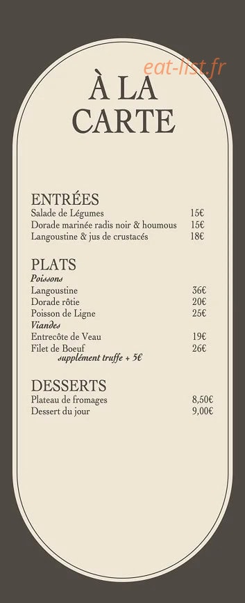 La toile de lin — carte page 1