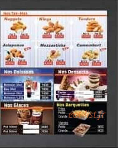 Ô Délice — carte page 3