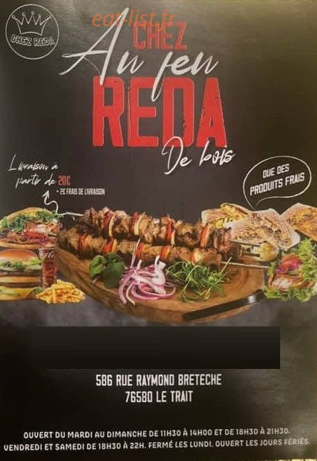 Chez reda — carte page 1