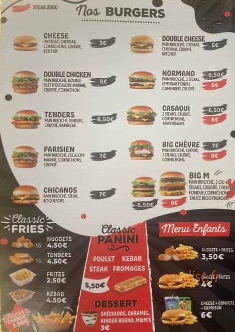 Chez reda — carte page 3