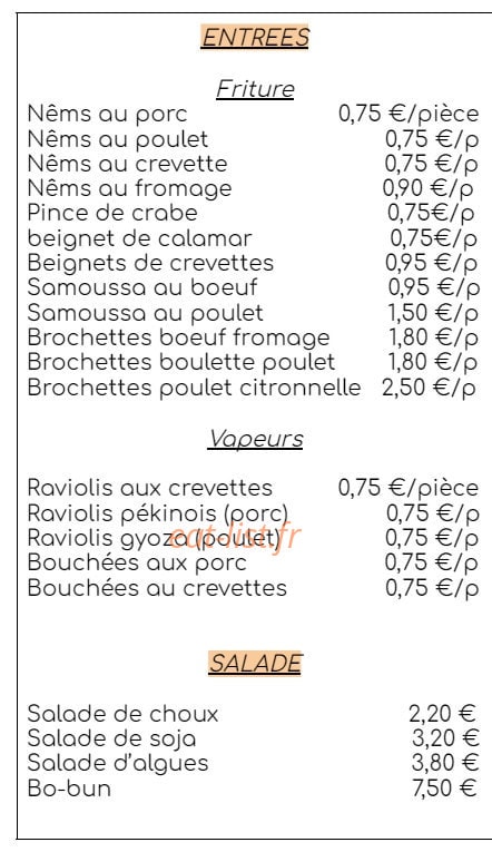Le Panda — carte page 2