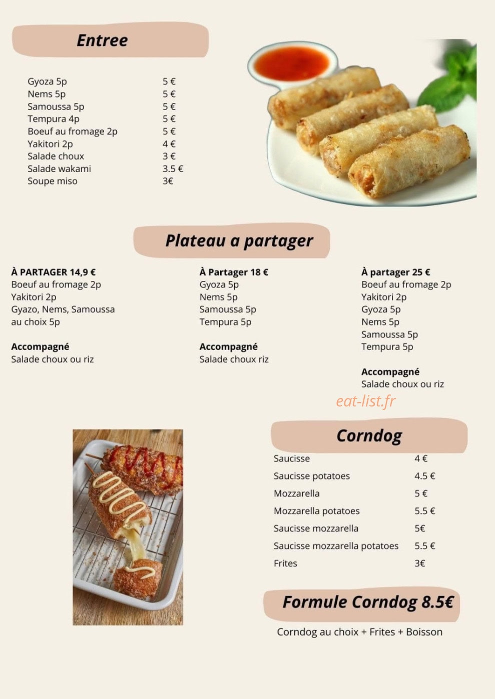 A-Bento — carte page 6