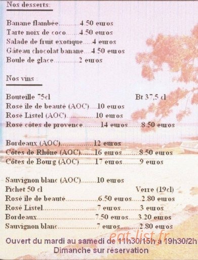 A l'ile Maurice "la case mimi" — carte page 4