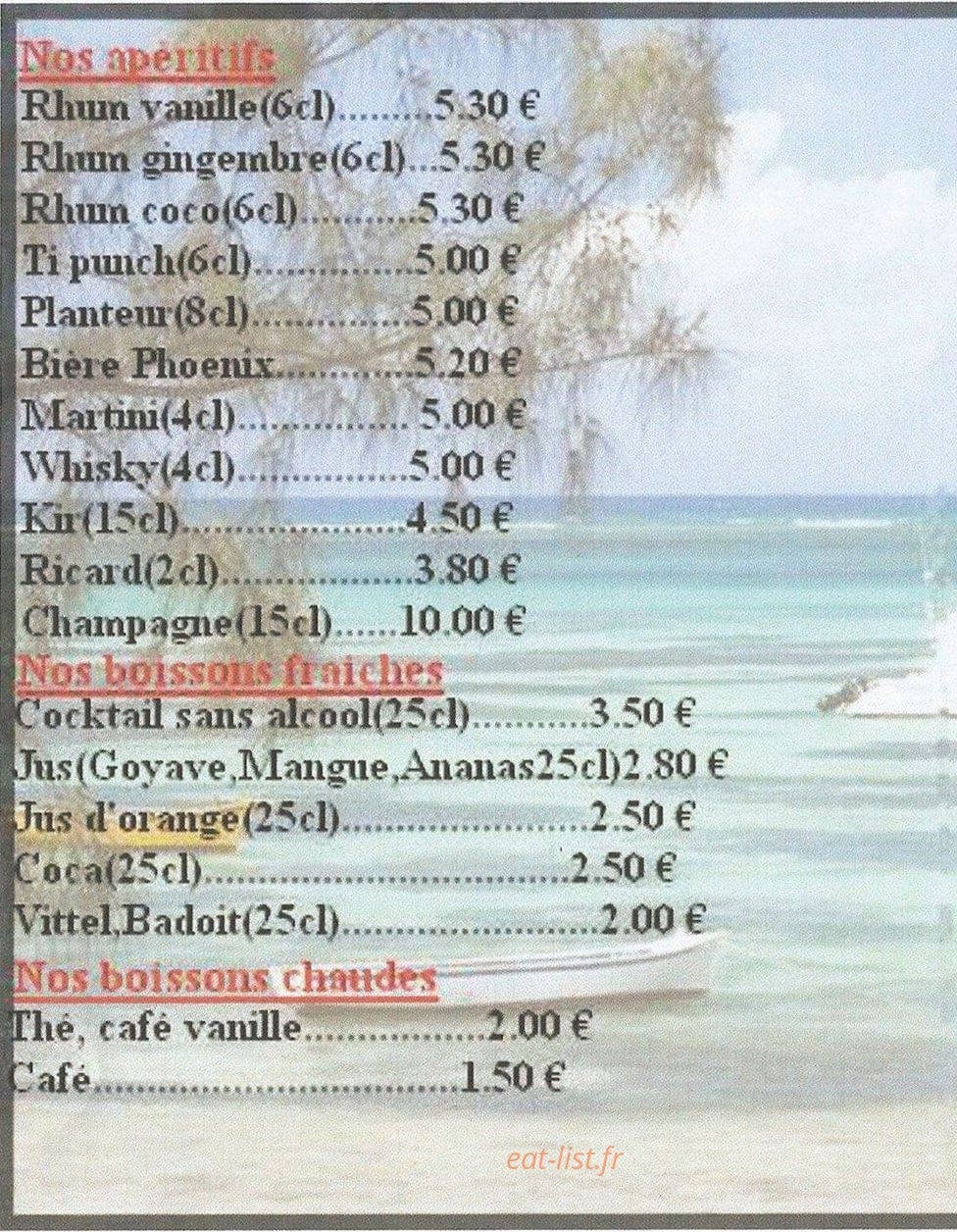 A l'ile Maurice "la case mimi" — carte page 3