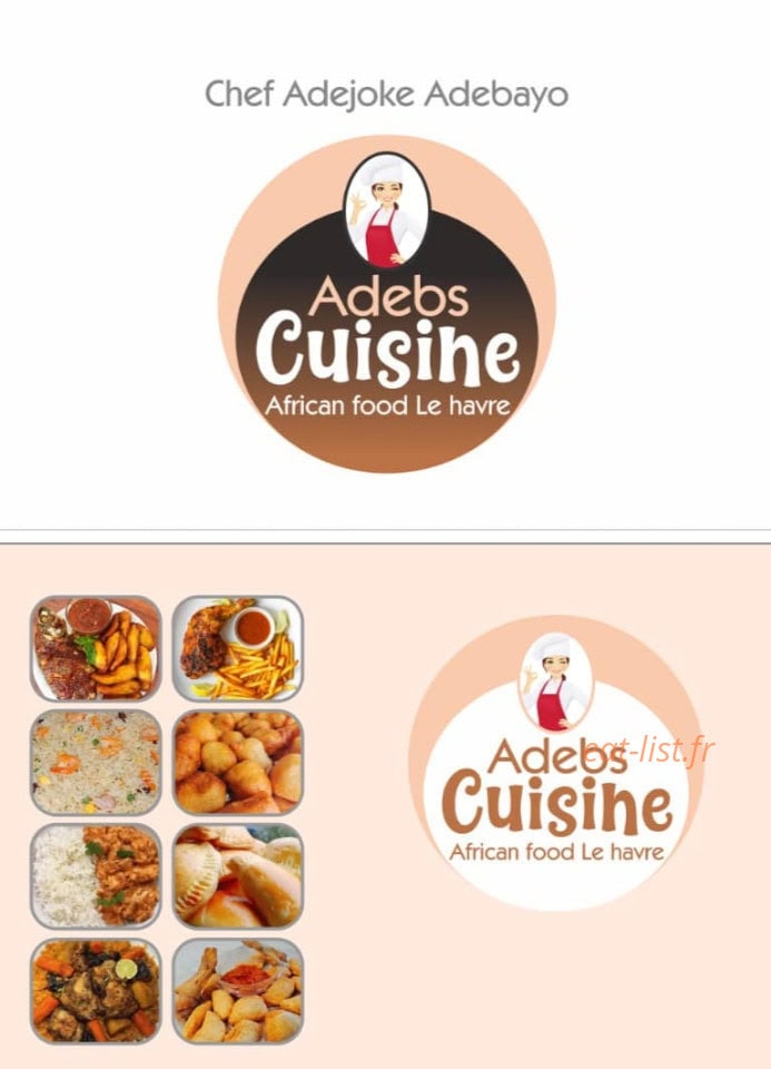 Adebs Cuisine — carte page 1