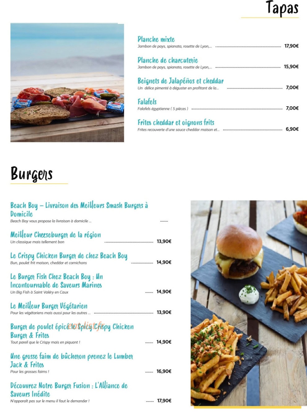 Beach Boy — carte page 1