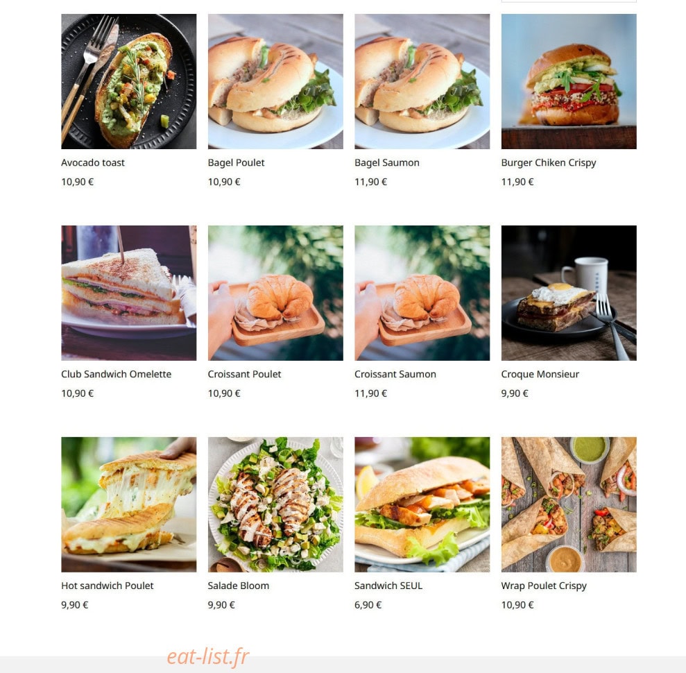 Bloom Brunch & Co — carte page 5