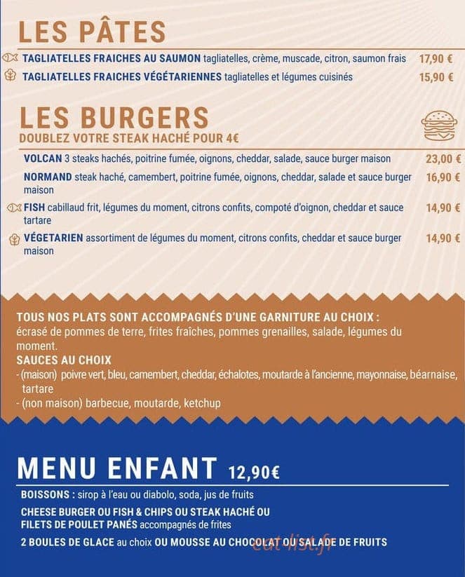 Brasserie de Normandie — carte page 2