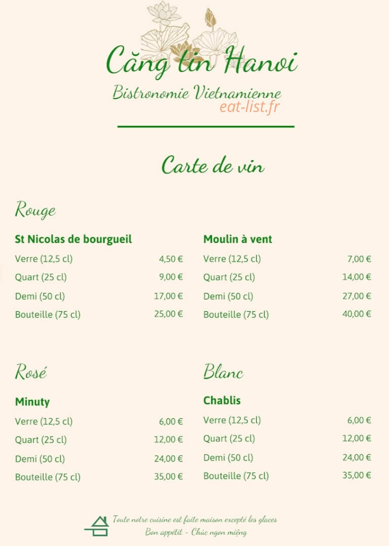 Căng Tin Hanoi — carte page 2
