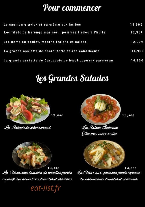 Chez Dhan — carte page 4