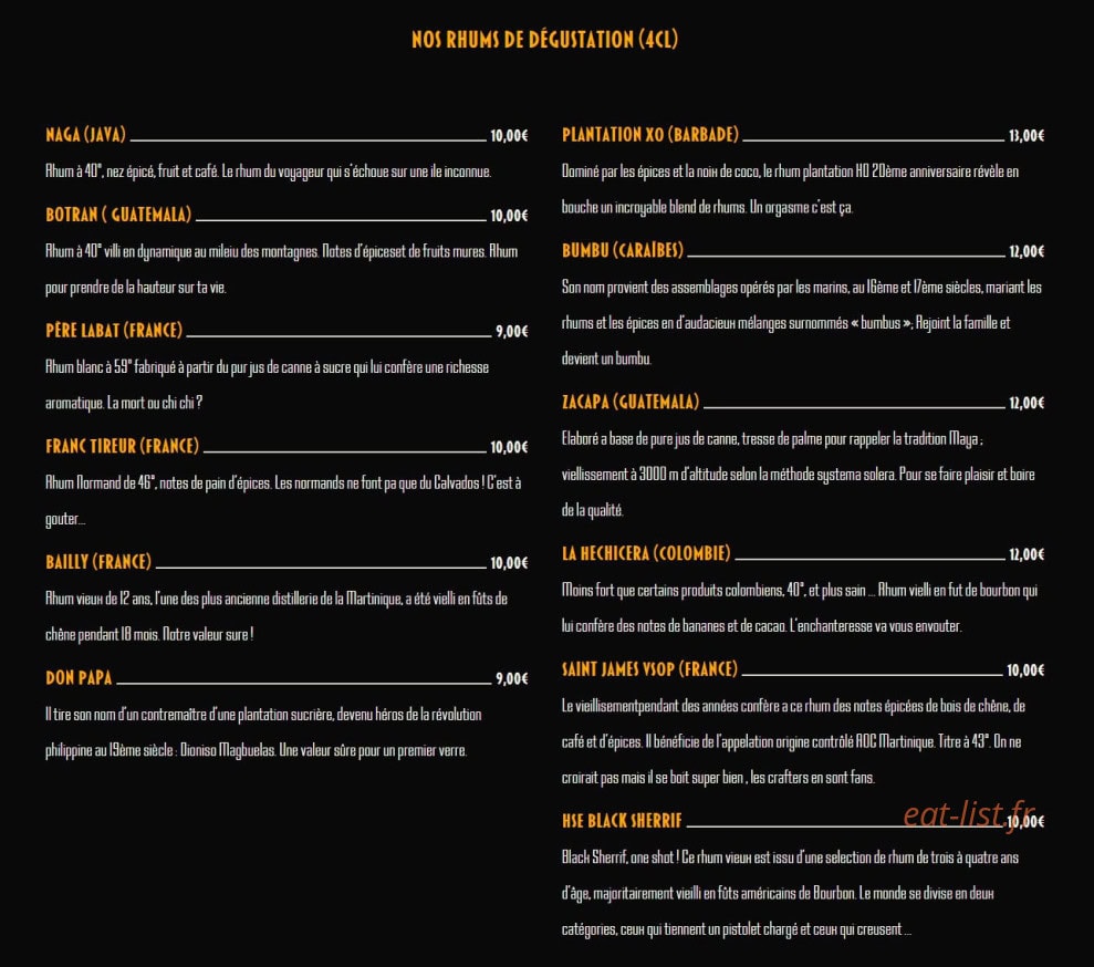 Craft The Place to Beer — carte page 6