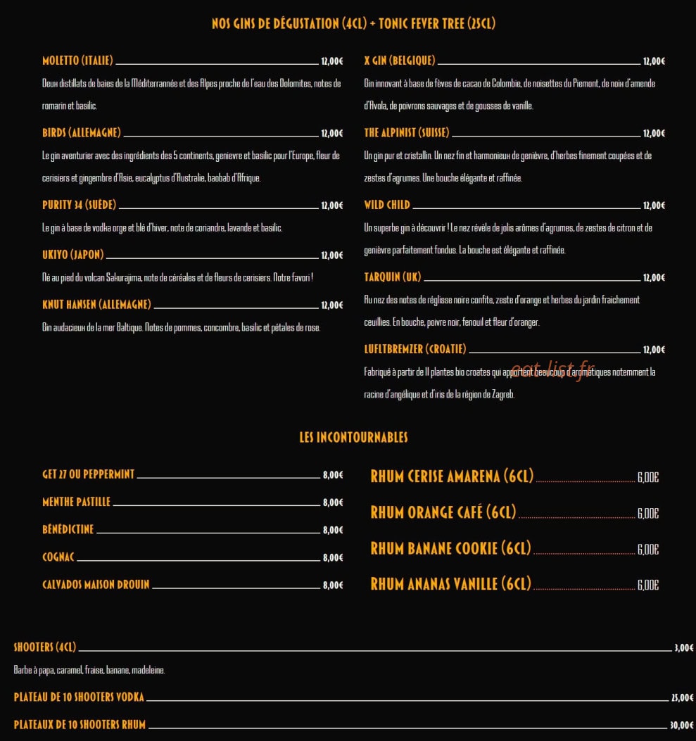 Craft The Place to Beer — carte page 7