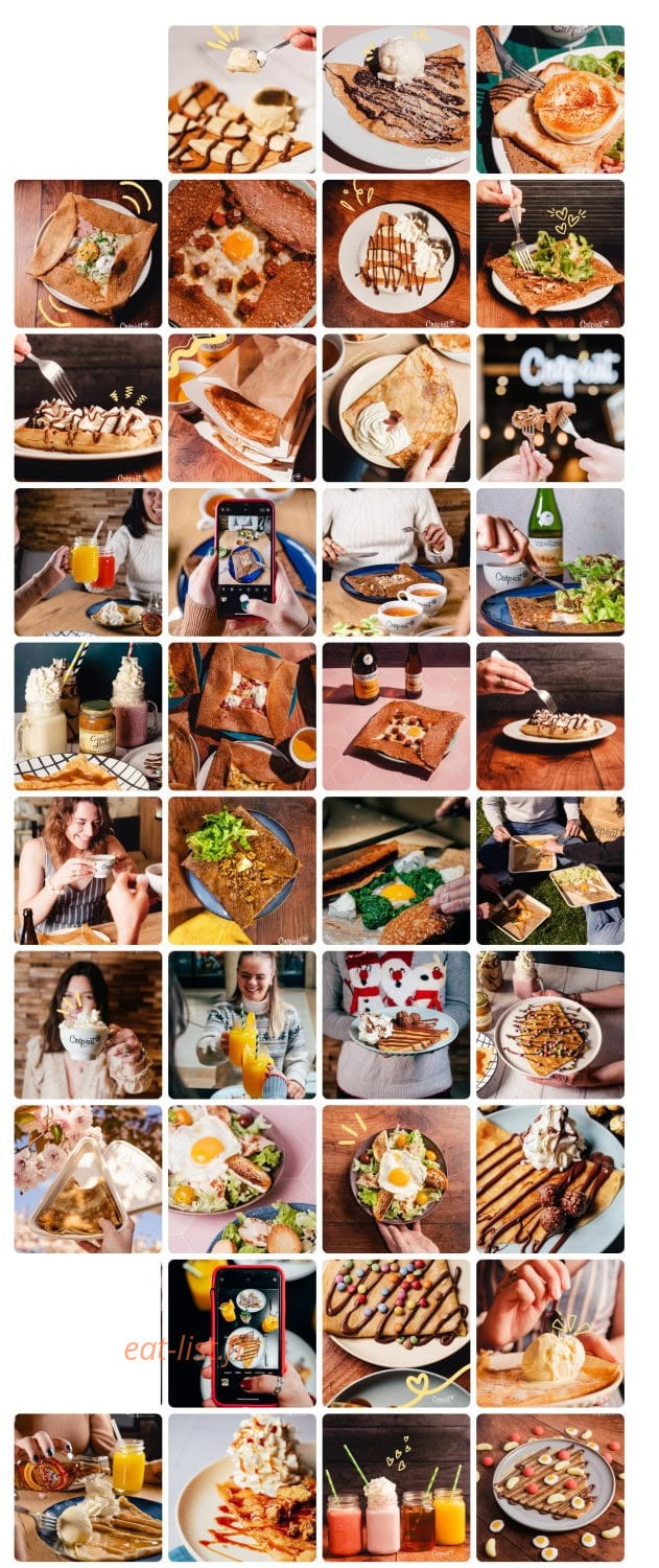 Crep’eat — carte page 1