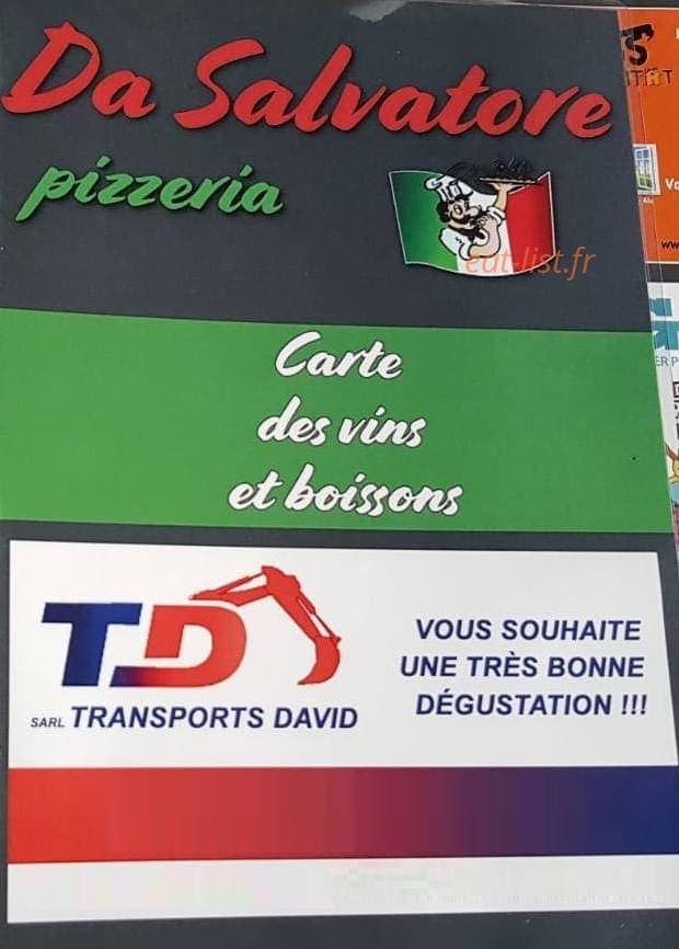 Da Salvatore — carte page 3