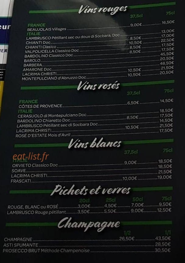 Da Salvatore — carte page 5