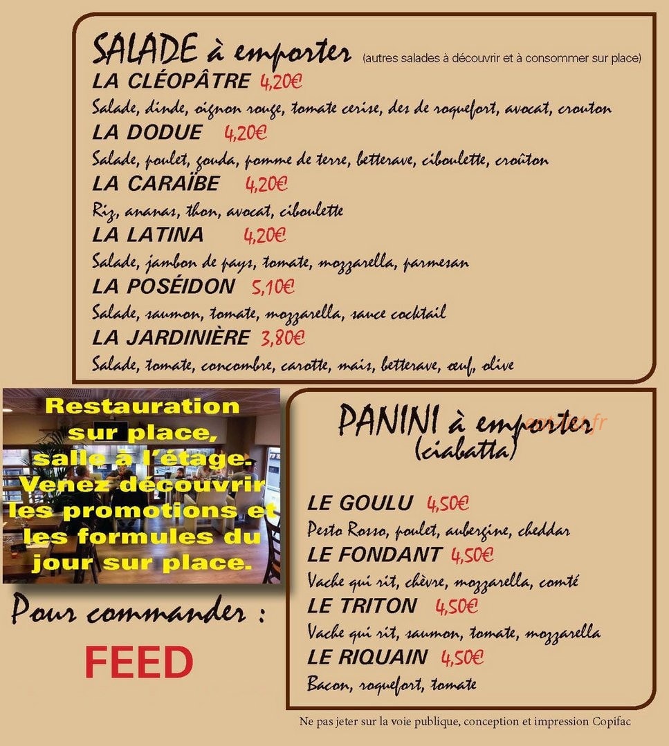 Feed — carte page 10